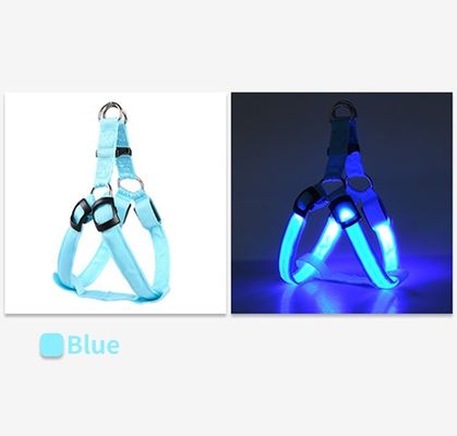kaufen LED-Nachthunde-Gurtweste Wiederaufladbares USB-Reflexionsdesign Verstellbare Leine Außen Spaziergänge Online-Herstellung