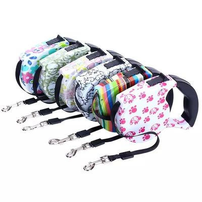 kaufen Leine für Haustiere aus Nylon Seil Verstellbarer Slip Luxus Rückziehbare Hundeleinen Volumen Farben Online-Herstellung