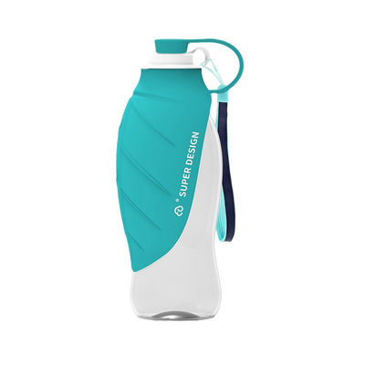 kaufen Leckdichte Silikon-Portable Hund Wasserflasche für Spaziergang Hund Reisen Wasserspender Online-Herstellung
