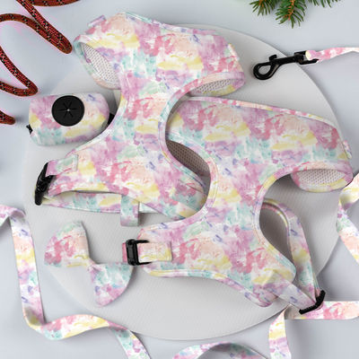 kaufen Neopren Atmungshunde Walking Kit Flora Welpen Leinen Gurt Online-Herstellung