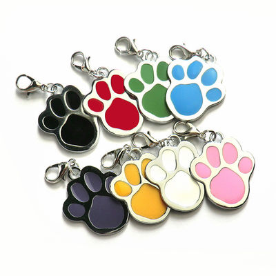 kaufen Schwanzform 25mm Hunde-Identifikations-Tag Anhänger Geräuschlose Hunde-Tags Online-Herstellung