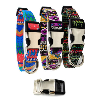 kaufen Hundehalsband für Haustiere mit Metallschnalle in S/M/L Größe Artikelart Haustierleine Bohemian Online-Herstellung