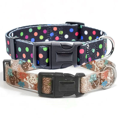 kaufen Polyester Martingale Hundehalsband Metallschnalle Personalisierte Sublimation Gold Pet individuell Online-Herstellung