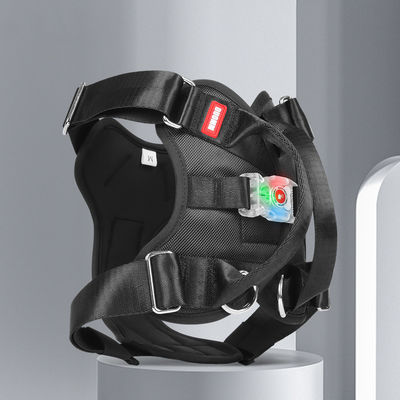 kaufen Hunde-Gurt-Weste Schwerlast-gepolstert reflektierendes USB-Nylon-Material Oxford Made LED-Licht Online-Herstellung