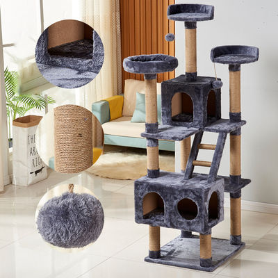 kaufen Cat Tree Scratch Post als Foto oder benutzerdefiniertes Spielzeug Typ Interaktives Spielzeug Falsches Fell Seil Online-Herstellung