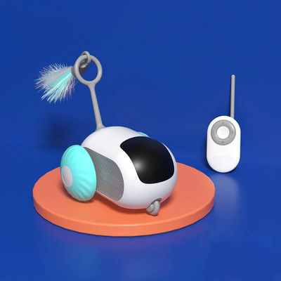kaufen Elektrische Katze Spielzeug Fernbedienung Smart Automatic Rolling Dual Mode mit ABS Silikon Online-Herstellung