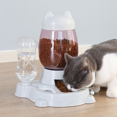 kaufen Tierfutter- und Wasserspender 2 in 1 0,5 kg Kapazität Einfache Reinigungsmethode mit sauberem Wasser Online-Herstellung