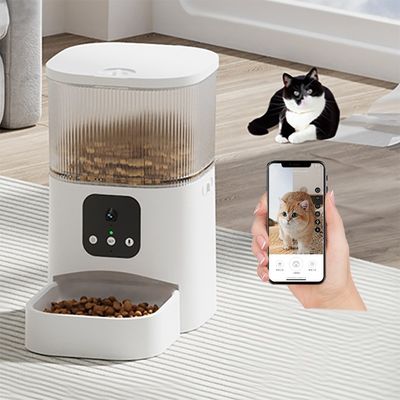 kaufen Mobil App Fernbedienung Katzenfütterung 300ml Wifi Katzenfutter-Geber Online-Herstellung