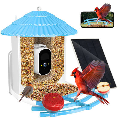 IP66 Wasserdicht 4MP Smart Bird Feeder 2,5L Wildtier Smart Bird Kamera