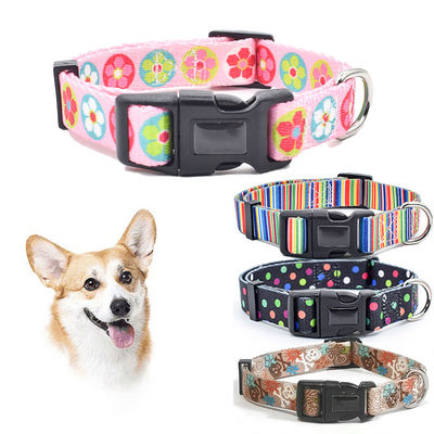Modische Nylon-Hundehalsband S. M. L. Abtrennbare Katzenhalsbänder