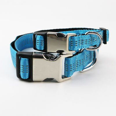 Hundehalsband Weich reflektierendes verstellbares Nylon Schwerlastband mit Polsterung