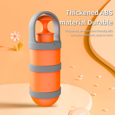 Orange Octopus Poop Scooper mit Tasche