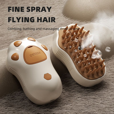 Blauer Haarentferner für Haustiere Kopfhautmassager für Hunde und Katzen