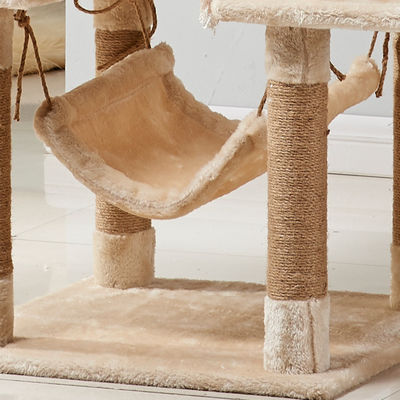 Maximieren Sie die Spielzeit Ihrer Katze Wandmontierte Katze Kratzpfosten mit Multi Level