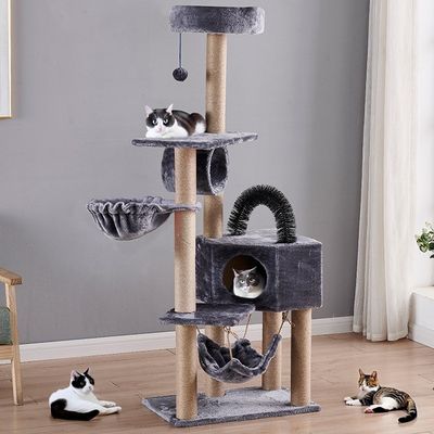 Custom Sisal Große Katze Kratzer Haus Eco Katze Haus mit Kratzer