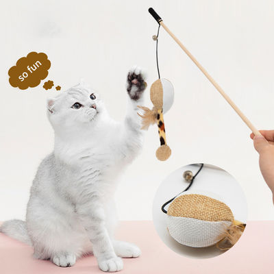 Katzen-Teaser-Stick Katzen-Spielzeug Spielzeug für Katzen-Haustierspielzeug Produkte für Ihren Katzenfreund Bild enthalten