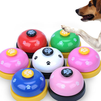 Pink Rose Ring Bell Dog Potty Training Intelligentes interaktives Haustierspielzeug