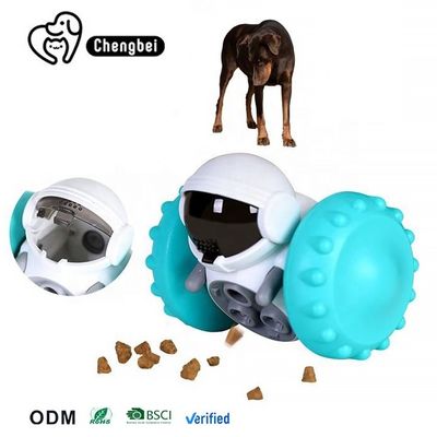 Haustier Langsam behandeln Spielzeug Hunde Essen Puzzle Fütterung SpielzeugAnpassungsfähiger Roboter Lebensmittelverteiler Interaktiv