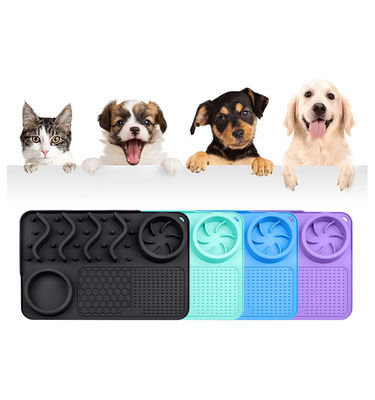 Langsam fütternde Hunde-Leckmatte 304*204*42/430*288*42mm Katzen Hunde Kleine Tiere